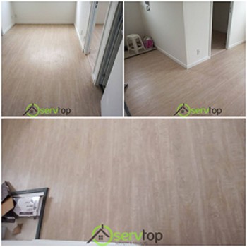 Piso Laminado Sobre Cerâmica em Morungaba